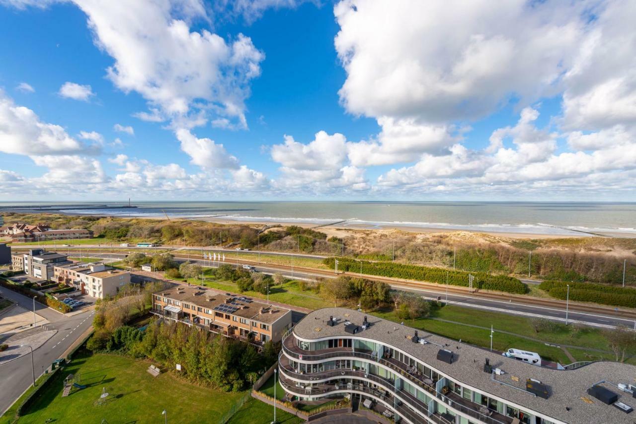 Panoramic & Modern Apartment With Sea View Bredene Luaran gambar