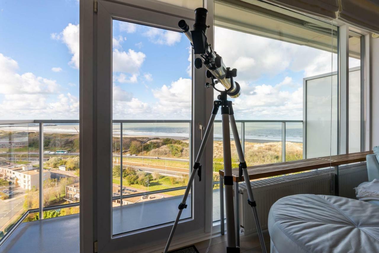 Panoramic & Modern Apartment With Sea View Bredene Luaran gambar